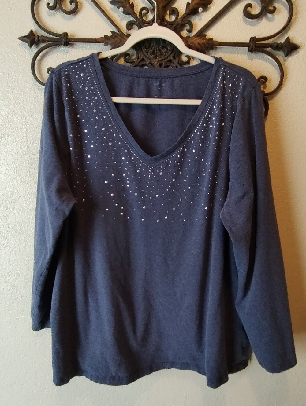 Rhinestone embellished Shirt